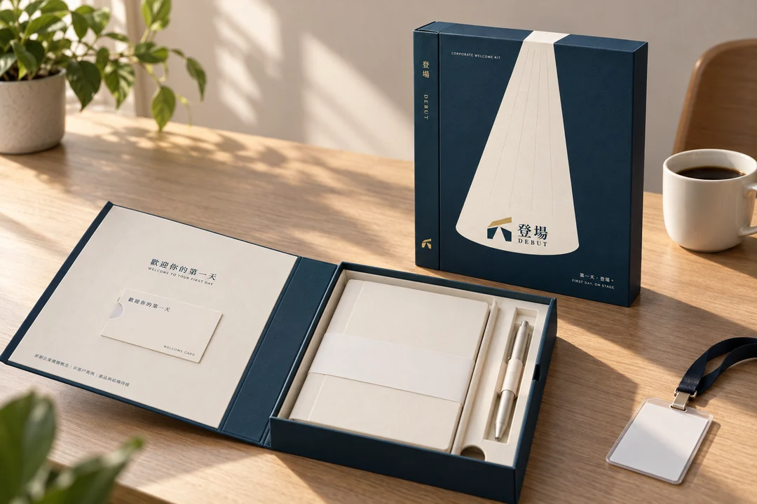 登場 DEBUT 書型盒原創概念示意